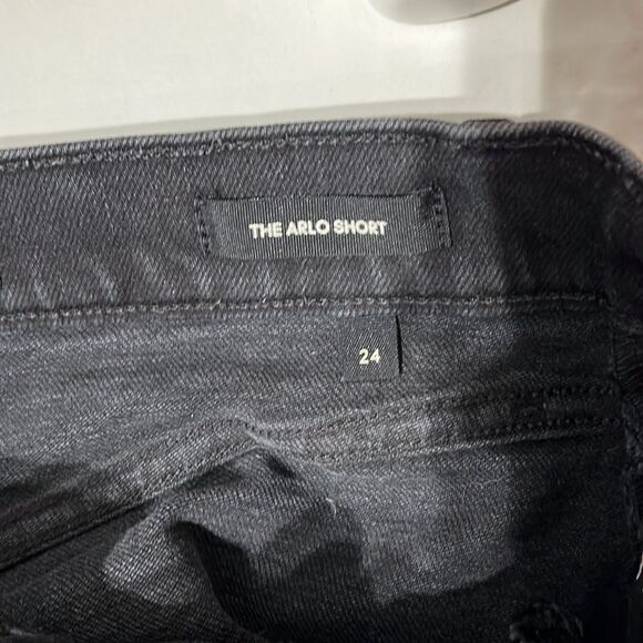 Denim Forum The Arlo Short in black eyeliner - size 24 - Picture 10 of 12